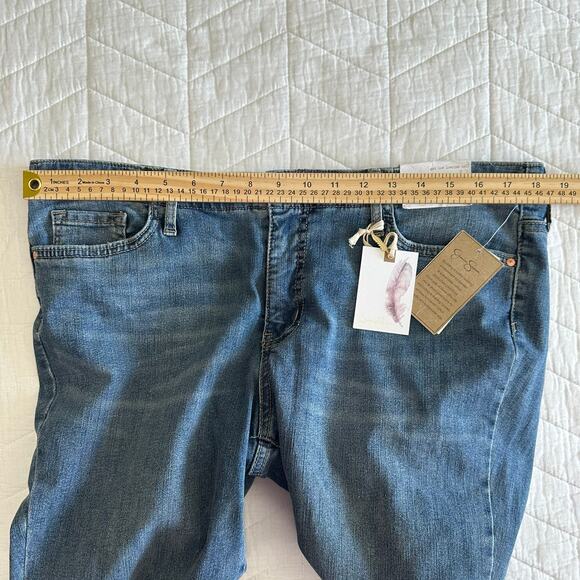 Jessica Simpson Women’s Harvest Moon Flare Bell Jeans Sculpt Stretch Size 32 New - Picture 13 of 15